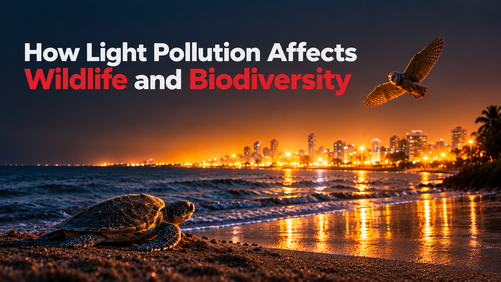 How Light Pollution Affects Wildlife and Biodiversity